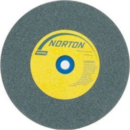 SAINT-GOBAIN ABRASIVES Norton 66252836571 Gemini Bench and Pedestal Wheel 6" x 1/2" x 1" 60 Grit Silicon Carbide 66252836571